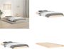 VidaXL Bedframe massief grenenhout 90x190 cm 3FT Single Bedframe Bedframes Eenpersoonsbed Bed - Thumbnail 2