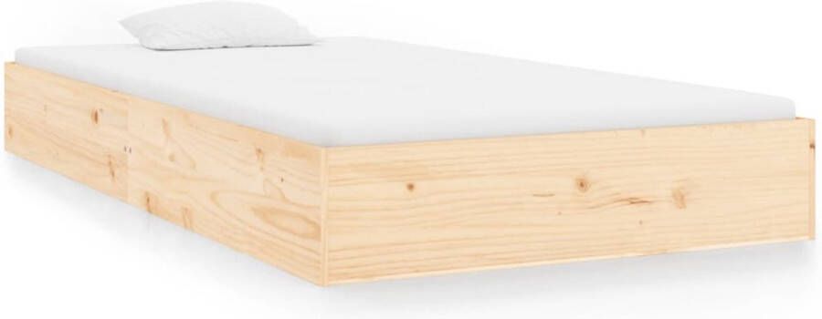 VidaXL -Bedframe-massief-hout-100x200-cm