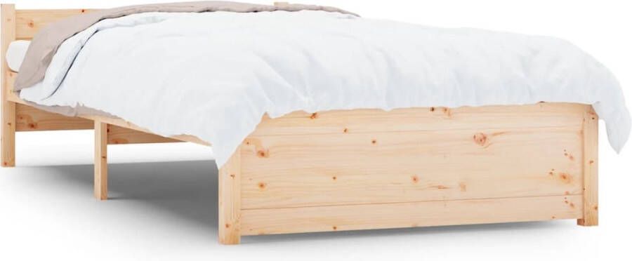 VidaXL -Bedframe-massief-hout-100x200-cm