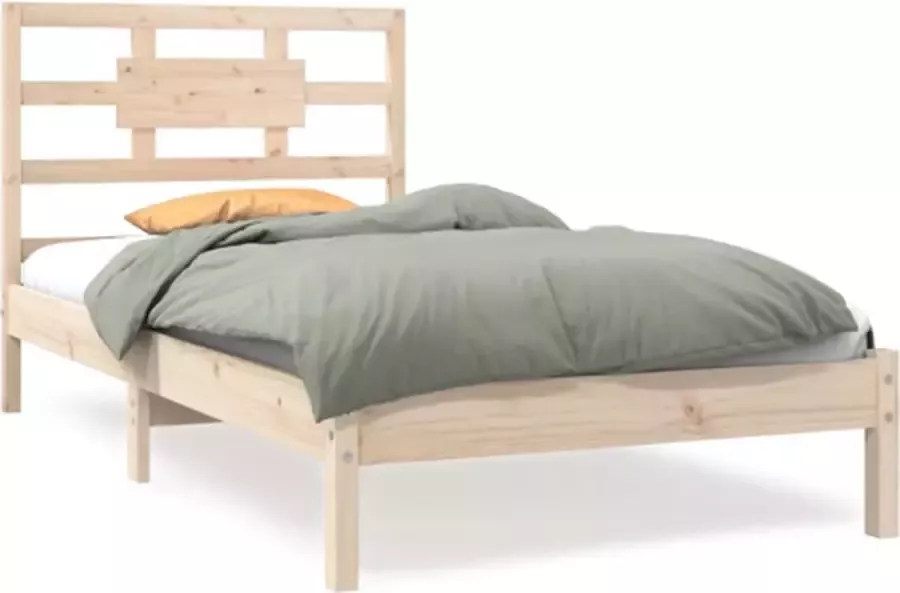 VidaXL -Bedframe-massief-hout-100x200-cm - Foto 3