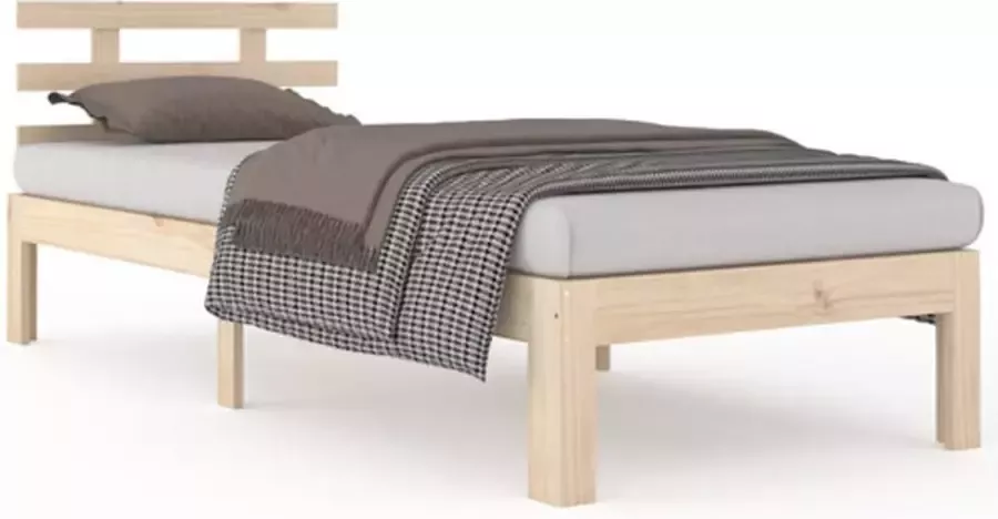 VidaXL -Bedframe-massief-hout-100x200-cm - Foto 3