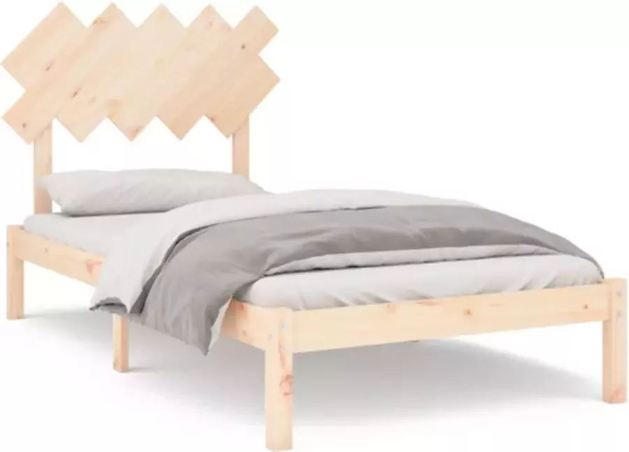 VidaXL -Bedframe-massief-hout-100x200-cm - Foto 3