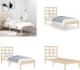 VidaXL Bedframe massief hout 100x200 cm Bedframe Bedframes Eenpersoonsbed Bed - Thumbnail 9