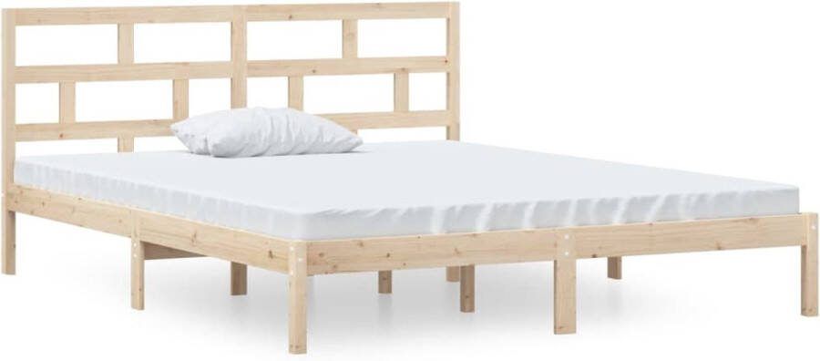 VidaXL -Bedframe-massief-hout-120x190-cm-4FT-Small-Double - Foto 4