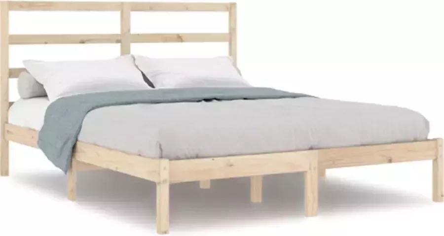 VidaXL -Bedframe-massief-hout-120x190-cm-4FT-Small-Double - Foto 5