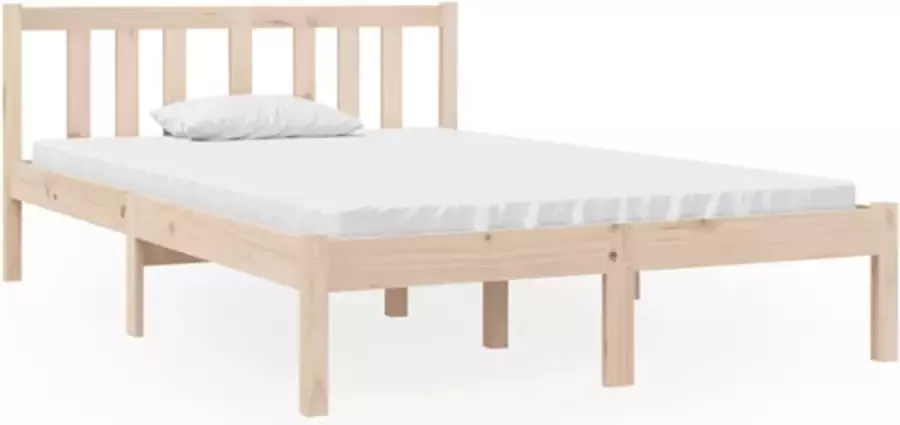 VidaXL -Bedframe-massief-hout-120x190-cm-4FT-Small-Double - Foto 3