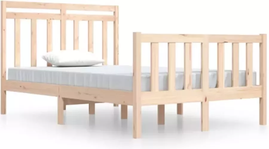 VidaXL -Bedframe-massief-hout-120x190-cm-4FT-Small-Double - Foto 2