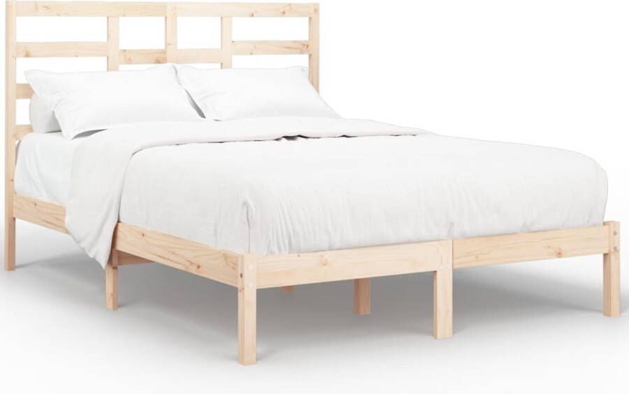 VidaXL -Bedframe-massief-hout-120x190-cm-4FT-Small-Double - Foto 3