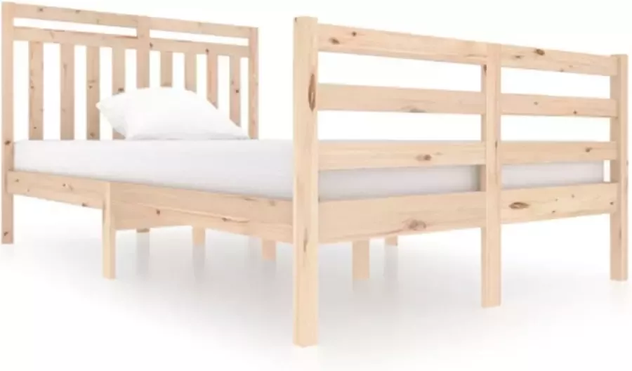 VidaXL -Bedframe-massief-hout-120x200-cm - Foto 2