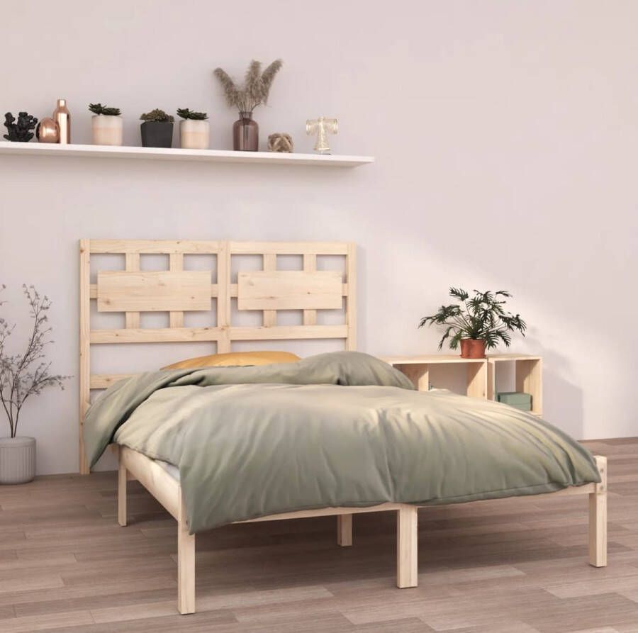 VidaXL -Bedframe-massief-hout-120x200-cm - Foto 9