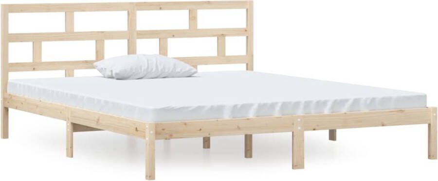 VidaXL -Bedframe-massief-hout-135x190-cm-4FT6-Double - Foto 17