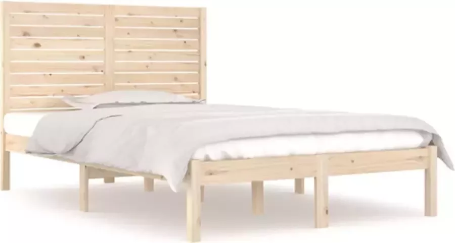 VidaXL -Bedframe-massief-hout-140x190-cm - Foto 2