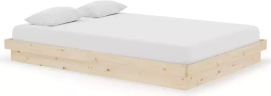 VidaXL -Bedframe-massief-hout-140x200-cm - Foto 2