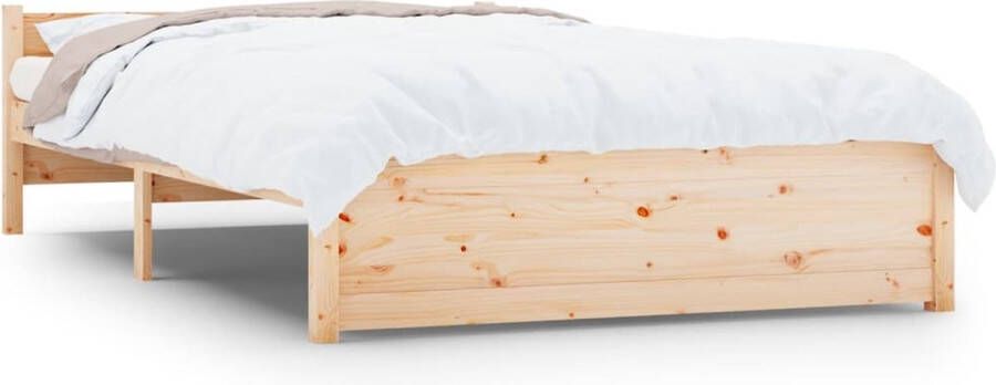 VidaXL -Bedframe-massief-hout-140x200-cm