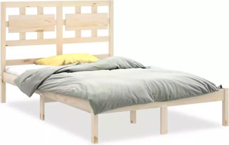 VidaXL -Bedframe-massief-hout-140x200-cm - Foto 3