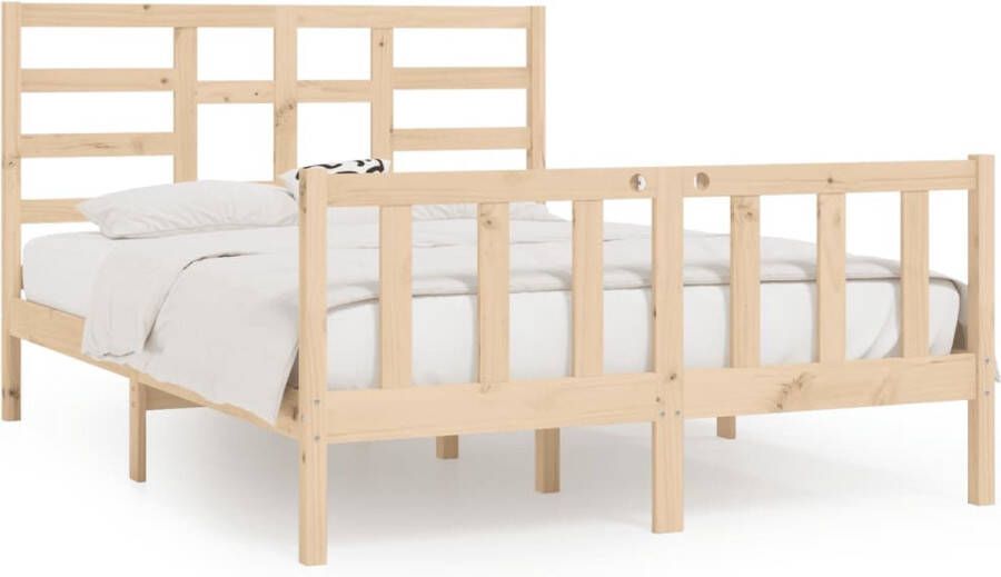 VidaXL -Bedframe-massief-hout-150x200-cm-5FT-King-Size