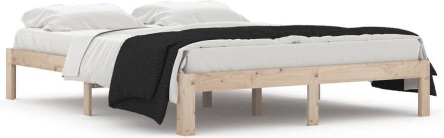 VidaXL -Bedframe-massief-hout-150x200-cm-5FT-King-Size