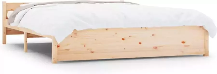 VidaXL -Bedframe-massief-hout-150x200-cm-5FT-King-Size - Foto 3