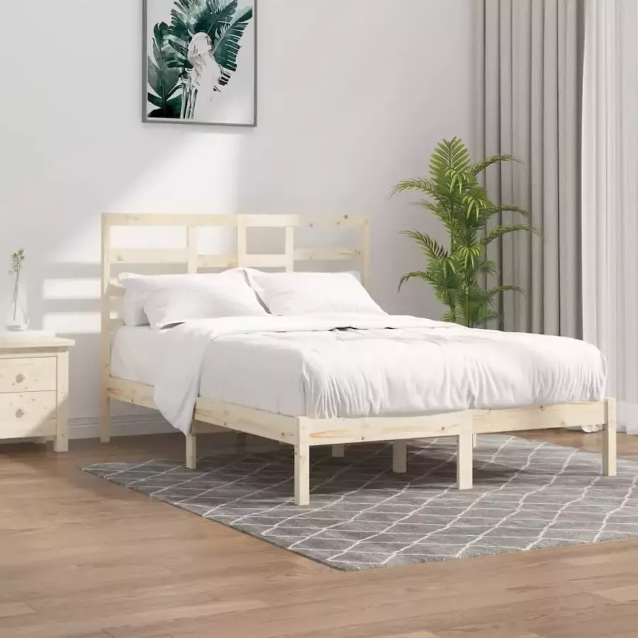 VidaXL -Bedframe-massief-hout-150x200-cm-5FT-King-Size