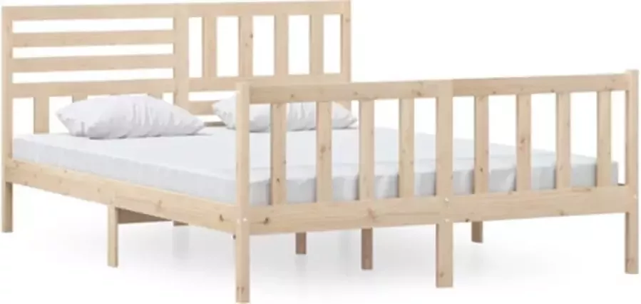 VidaXL -Bedframe-massief-hout-150x200-cm-5FT-King-Size
