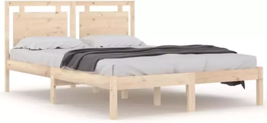 VidaXL -Bedframe-massief-hout-160x200-cm - Foto 18