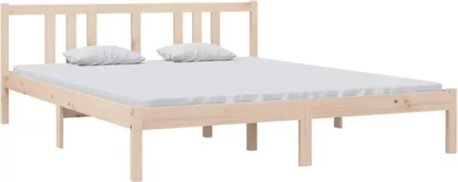 VidaXL -Bedframe-massief-hout-160x200-cm - Foto 3