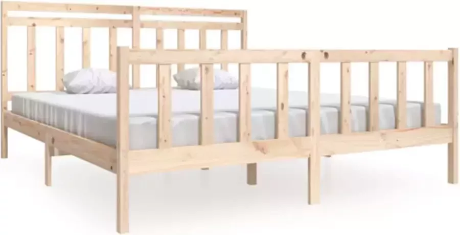 VidaXL -Bedframe-massief-hout-180x200-cm-6FT-Super-King - Foto 3