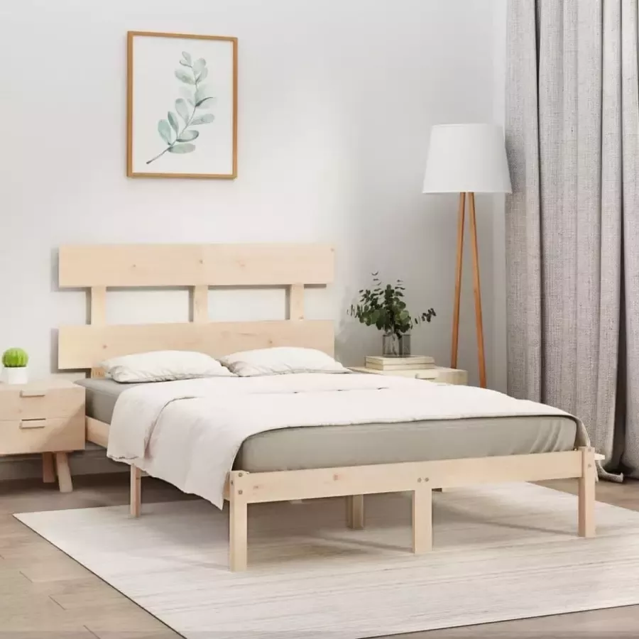 VidaXL -Bedframe-massief-hout-180x200-cm-Super-King-Size - Foto 2