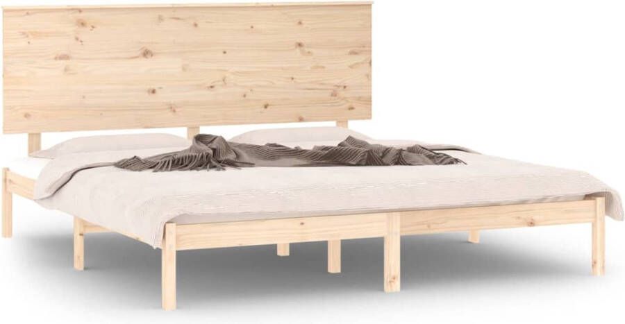 VidaXL -Bedframe-massief-hout-180x200-cm-Super-King-Size - Foto 2