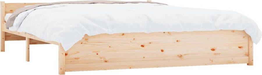 VidaXL -Bedframe-massief-hout-200x200-cm - Foto 3