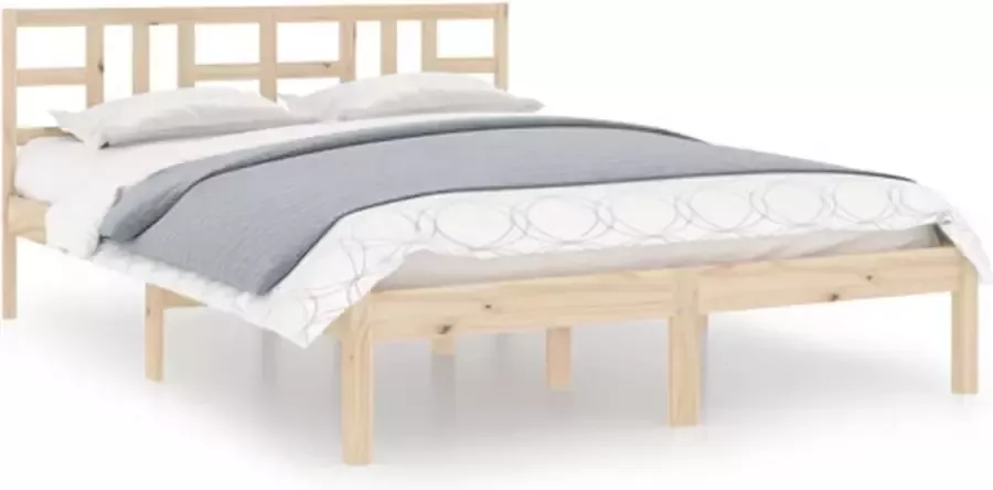 VidaXL -Bedframe-massief-hout-200x200-cm - Foto 3