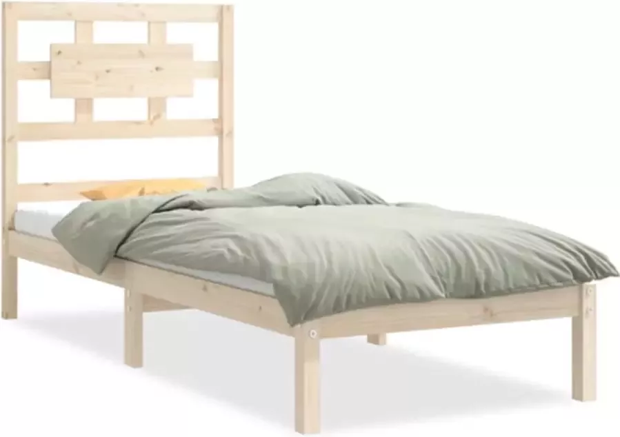 VidaXL -Bedframe-massief-grenenhout-75x190-cm-UK-Small-Single - Foto 20