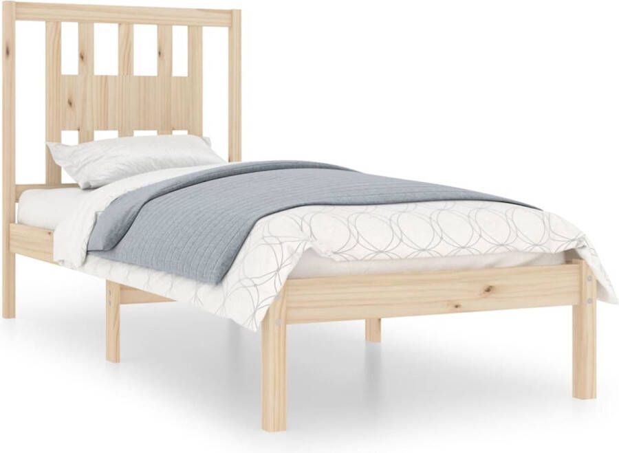 VidaXL -Bedframe-massief-hout-90x190-cm-3FT-Single