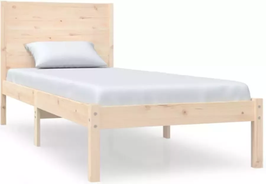 VidaXL Bedframe massief hout 90x190 cm 3FT Single - Foto 2