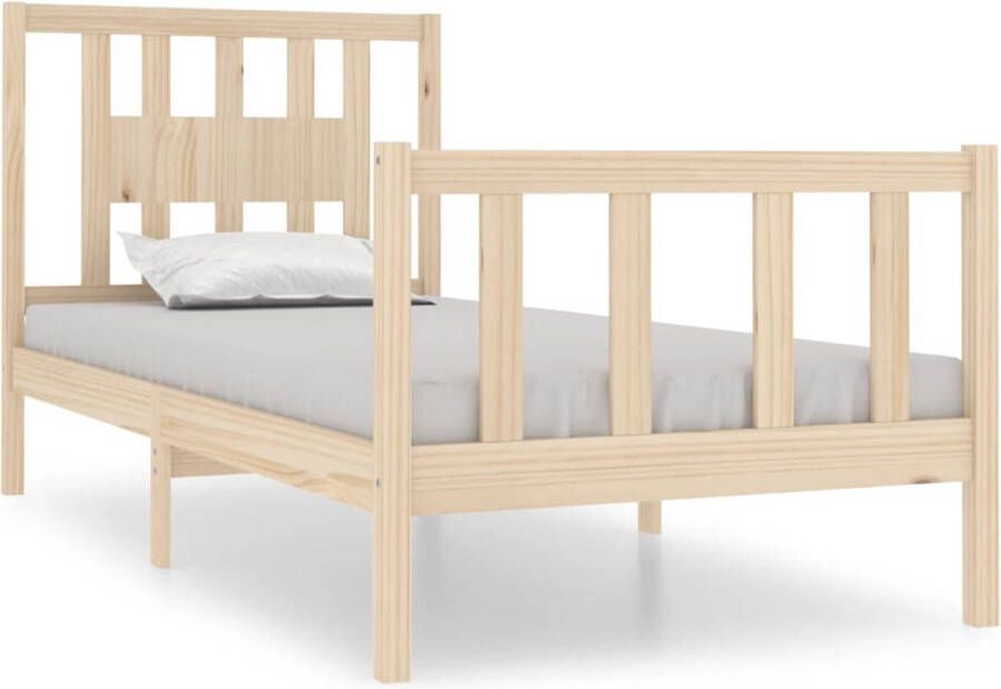 VidaXL -Bedframe-massief-hout-90x190-cm-3FT-Single - Foto 4