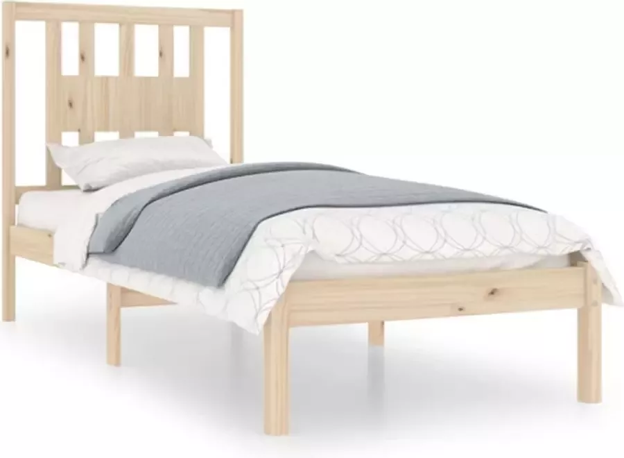 VidaXL -Bedframe-massief-hout-90x190-cm-3FT-Single - Foto 6