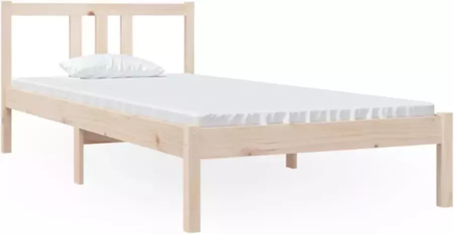 VidaXL -Bedframe-massief-hout-90x200-cm - Foto 3