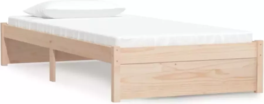 VidaXL -Bedframe-massief-hout-90x200-cm - Foto 2