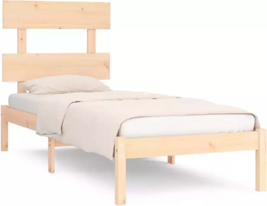 VidaXL -Bedframe-massief-hout-90x200-cm - Foto 2