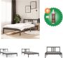 VidaXL Houten Bedframe Modern Eenpersoonsbed Afmeting- 205.5 x 105.5 x 69.5 cm Kleur- Grijs Materiaal- Grenenhout Ken- Stabiel en comfortabel Bed Inclusief Houtreiniger en verfrisser - Thumbnail 1