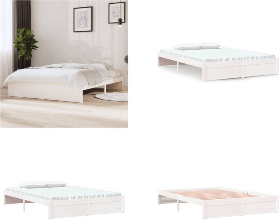 VidaXL Bedframe Fluweel Roze 203 x 143 x 25 cm Passend bij 140 x 200 cm matras Inclusief montagehandleiding Bed Inclusief Reiniger