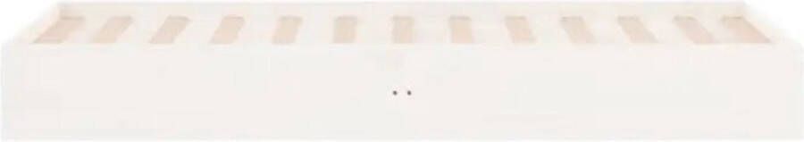 VidaXL -Bedframe-massief-hout-wit-75x190-cm-2FT6-Small-Single - Foto 3