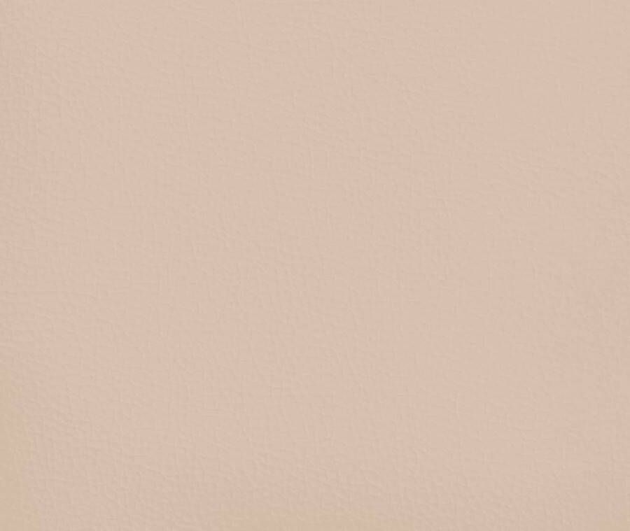 VidaXL -Bedframe-met-hoofdbord-kunstleer-cappuccinokleurig-90x200-cm - Foto 2