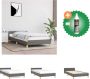 VidaXL Bedframe Donkergrijs 203 x 83 x 118 128 cm Verstelbaar hoofdeinde Stevige poten Multiplex lattenbodem Comfortabele ondersteuning Bed Inclusief Reiniger - Thumbnail 2