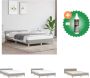 VidaXL bedframe met hoofdeinde lichtgrijs 203 x 126 x 118 128 cm geschikt voor matras 120 x 200 cm verstelbaar hoofdbord stevige poten multiplex lattenbodem comfortabele ondersteuning Bed Inclusief Reiniger - Thumbnail 1