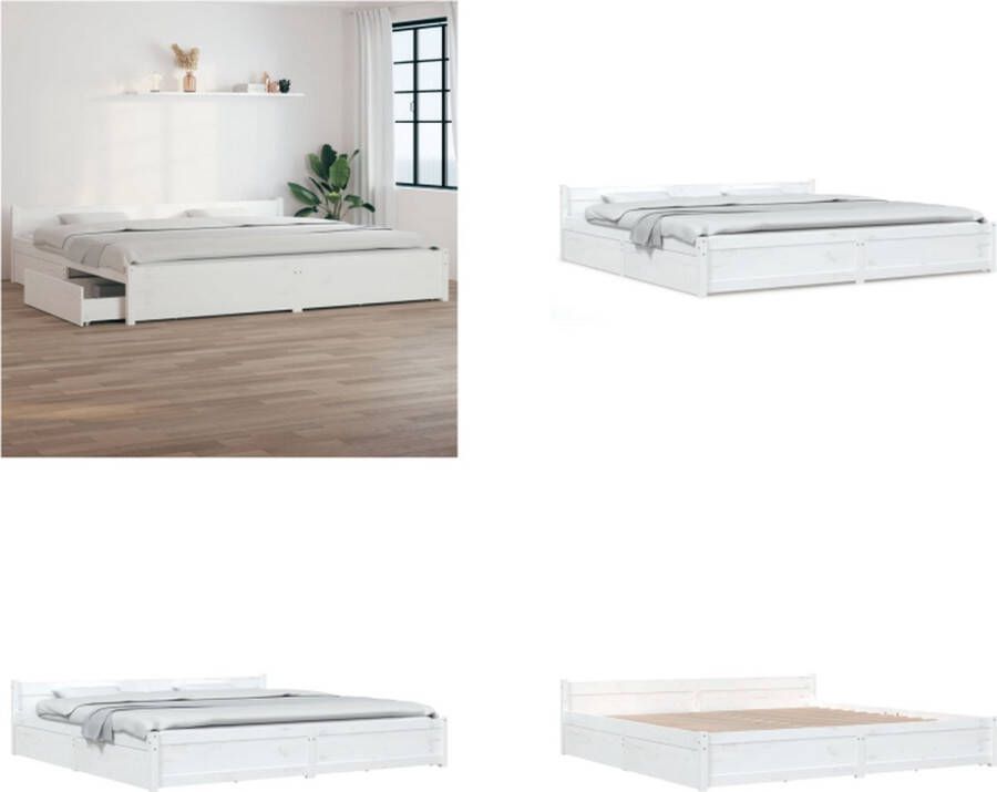 VidaXL Bedframe Fluweel Stevige Poten Multiplex Lattenbodem Roze 203 x 93 x 35 cm Bed Inclusief Reiniger