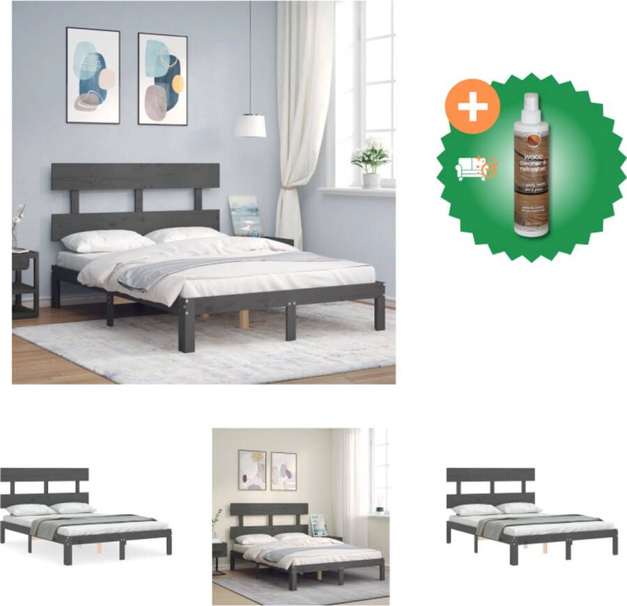 vidaXL Bedframe met lades wit 90x190 cm 3FT Single Bedframe Bedframes Eenpersoonsbed Bed