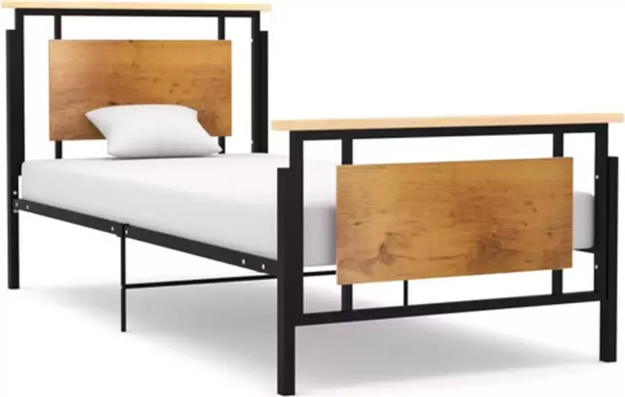 VidaXL -Bedframe-metaal-100x200-cm - Foto 4