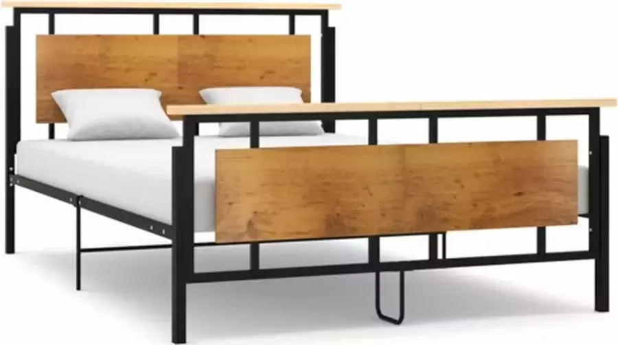 VidaXL -Bedframe-metaal-140x200-cm - Foto 2