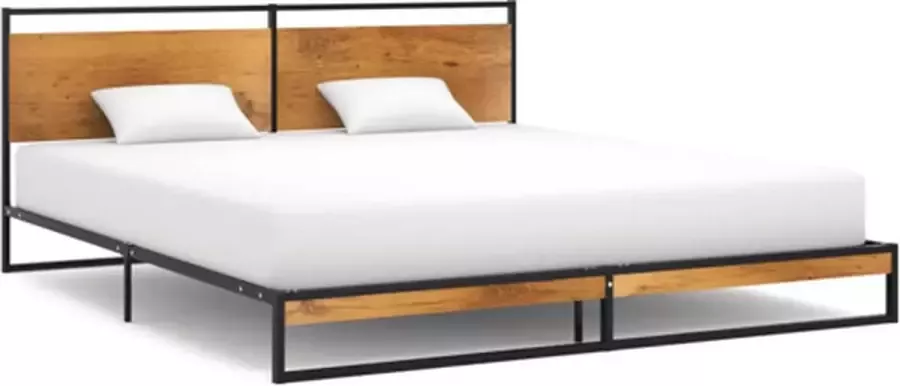 VidaXL -Bedframe-metaal-180x200-cm